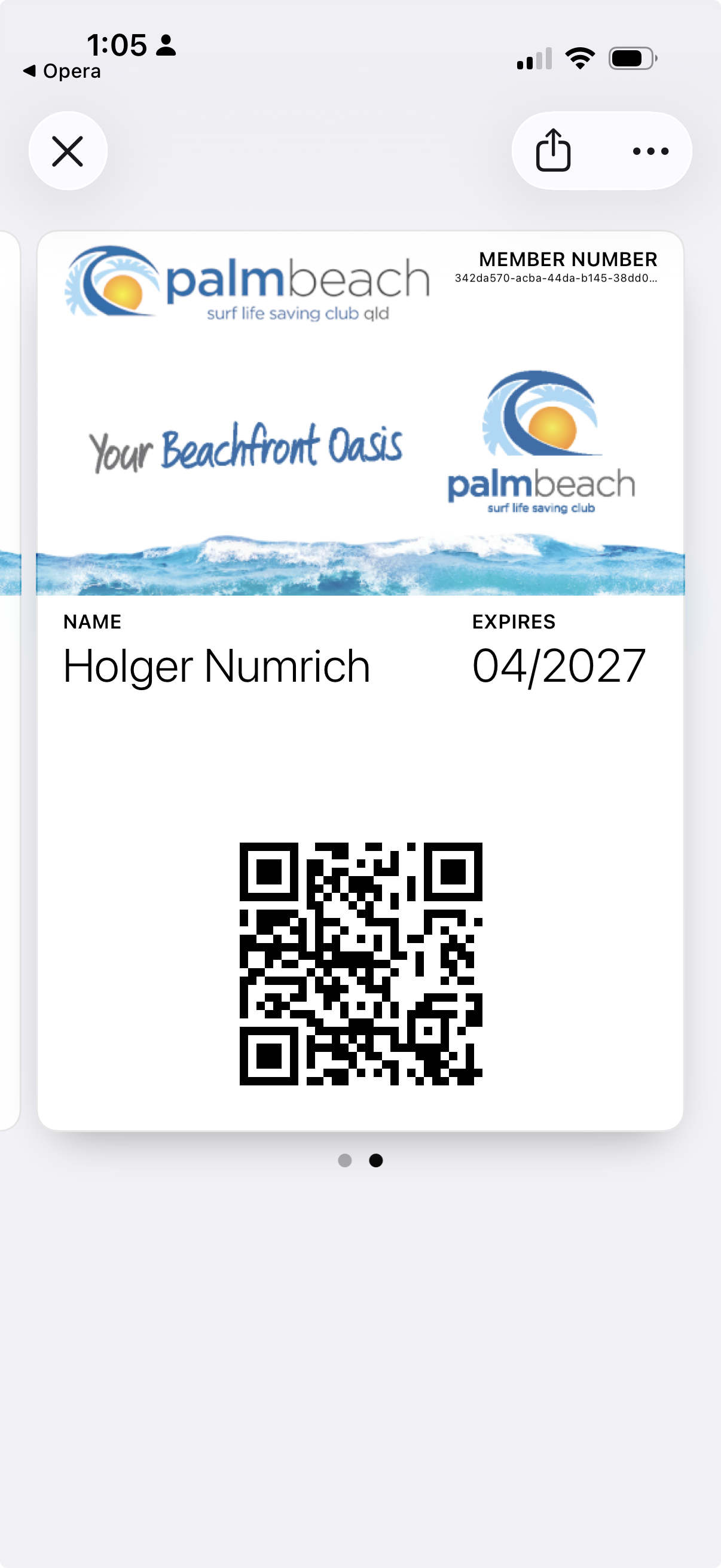 Palm Beach Surf Club digital pass
